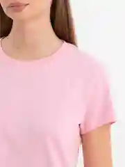 Розовый футболка для женщин