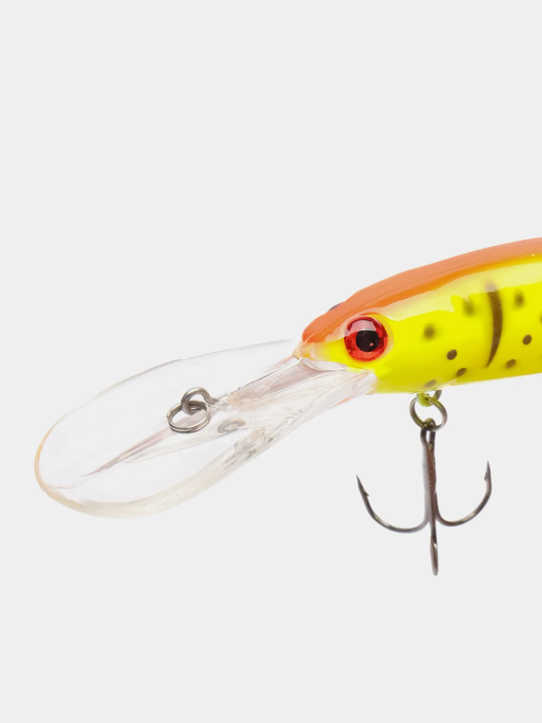 Горчичный воблер заглубление 9 м, для троллинга Bandit Walleye Deep, 16 см, рыболовная приманка