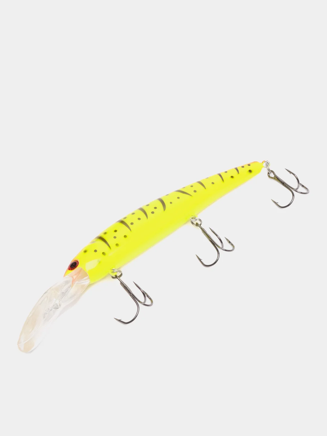 Горчичный воблер заглубление 9 м, для троллинга Bandit Walleye Deep, 16 см, рыболовная приманка
