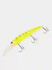 Горчичный воблер заглубление 9 м, для троллинга Bandit Walleye Deep, 16 см, рыболовная приманка