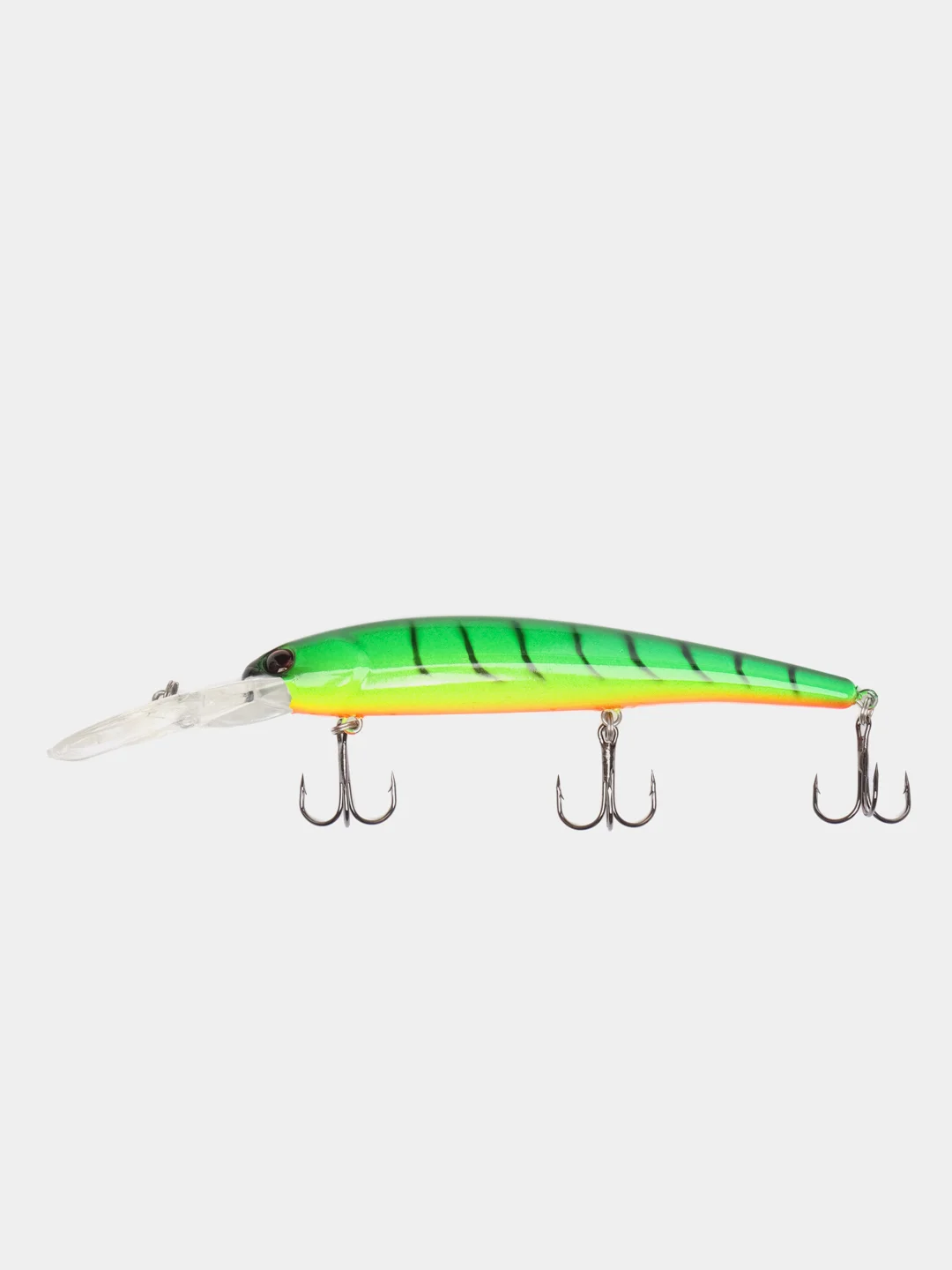 Тёмно-зелёный воблер заглубление 9 м, для троллинга Bandit Walleye Deep, 16 см, рыболовная приманка