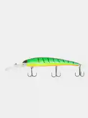 Тёмно-зелёный воблер заглубление 9 м, для троллинга Bandit Walleye Deep, 16 см, рыболовная приманка