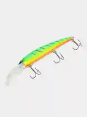 Тёмно-зелёный воблер заглубление 9 м, для троллинга Bandit Walleye Deep, 16 см, рыболовная приманка