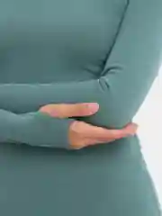Зеленый платье лапша