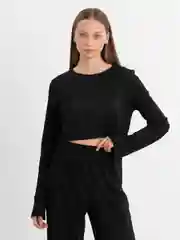 Черный костюм женский