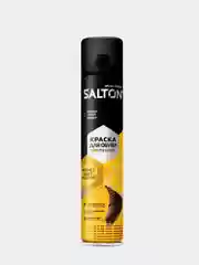 Краска аэрозоль для обуви Salton для замши, нубука и велюра 190 мл черная и коричневая