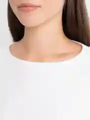 Белый лонгслив женский