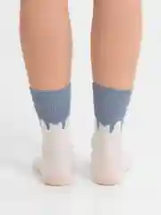 Белый носки женские, высокие носки,