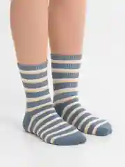 Синий носки женские, высокие носки,