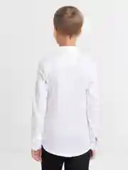 Белый рубашка для мальчика школьная , школьная рубашка,