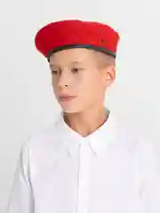 Берет, красный, юнармия