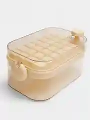 Форма для льда с контейнером и лопаткой, 56 ячеек, двухъярусная/ Ледница