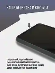 Темно-синий противоударный чехол для Honor X8B