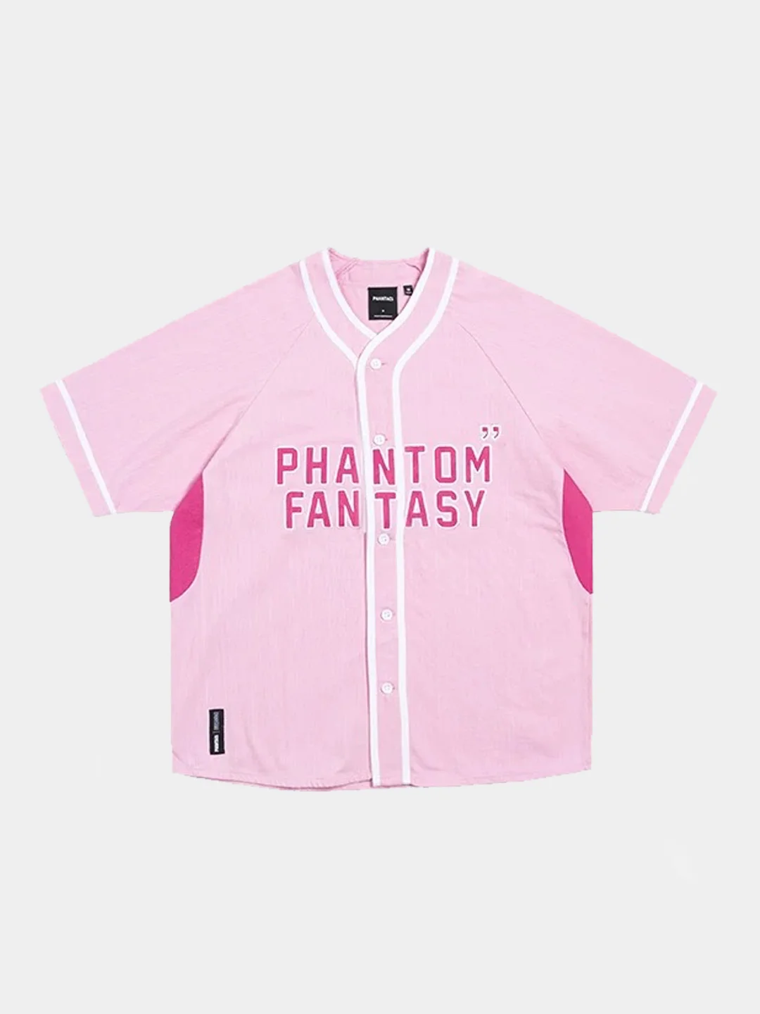 Розовый бейсбольная рубашка с коротким рукавом джерси оверсайз Chicago White Sox №45 JORDAN Nike