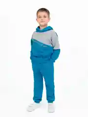 Бирюзовый костюм для мальчика, теплый, Утенок
