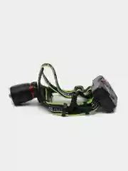 Алый мощный фонарь налобный аккумуляторный LED для охоты и для рыбалки, фонарь аккумуляторный