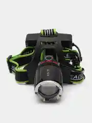 Алый мощный фонарь налобный аккумуляторный LED для охоты и для рыбалки, фонарь аккумуляторный
