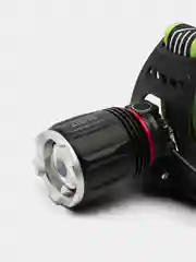 Алый мощный фонарь налобный аккумуляторный LED для охоты и для рыбалки, фонарь аккумуляторный