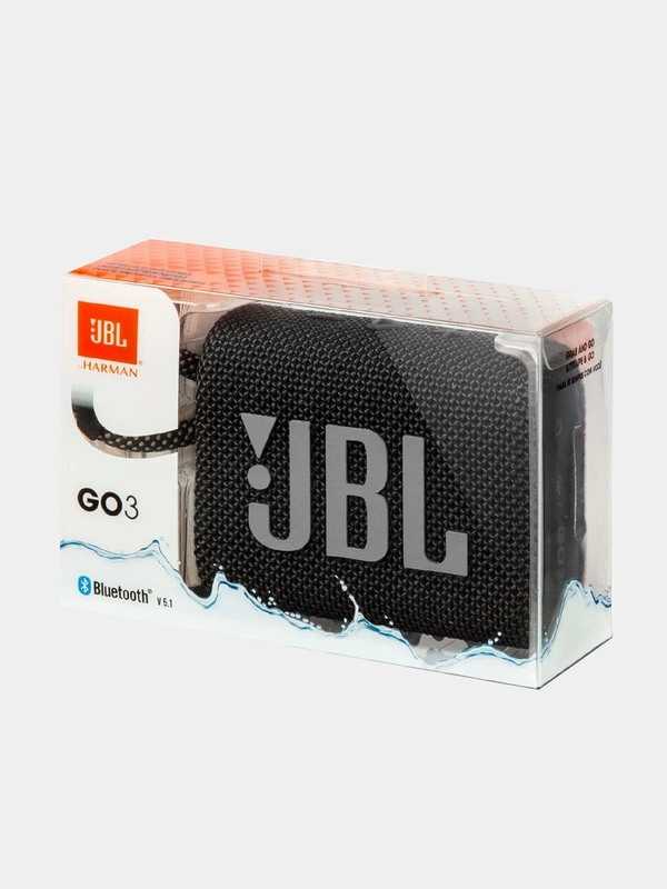 Портативная колонка, Bluetooth, JBL GO3