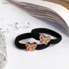 Красный резинки  для волос детские  , набор для девочек