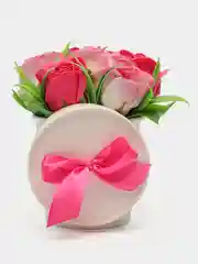 Молочный букет из вспененного мыла , подарок на Новый год маме,сестре,коллеге ,подарочный набор