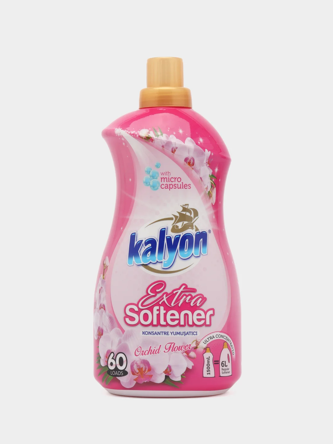 Розовый кондиционер для белья Kalyon, 1500 мл