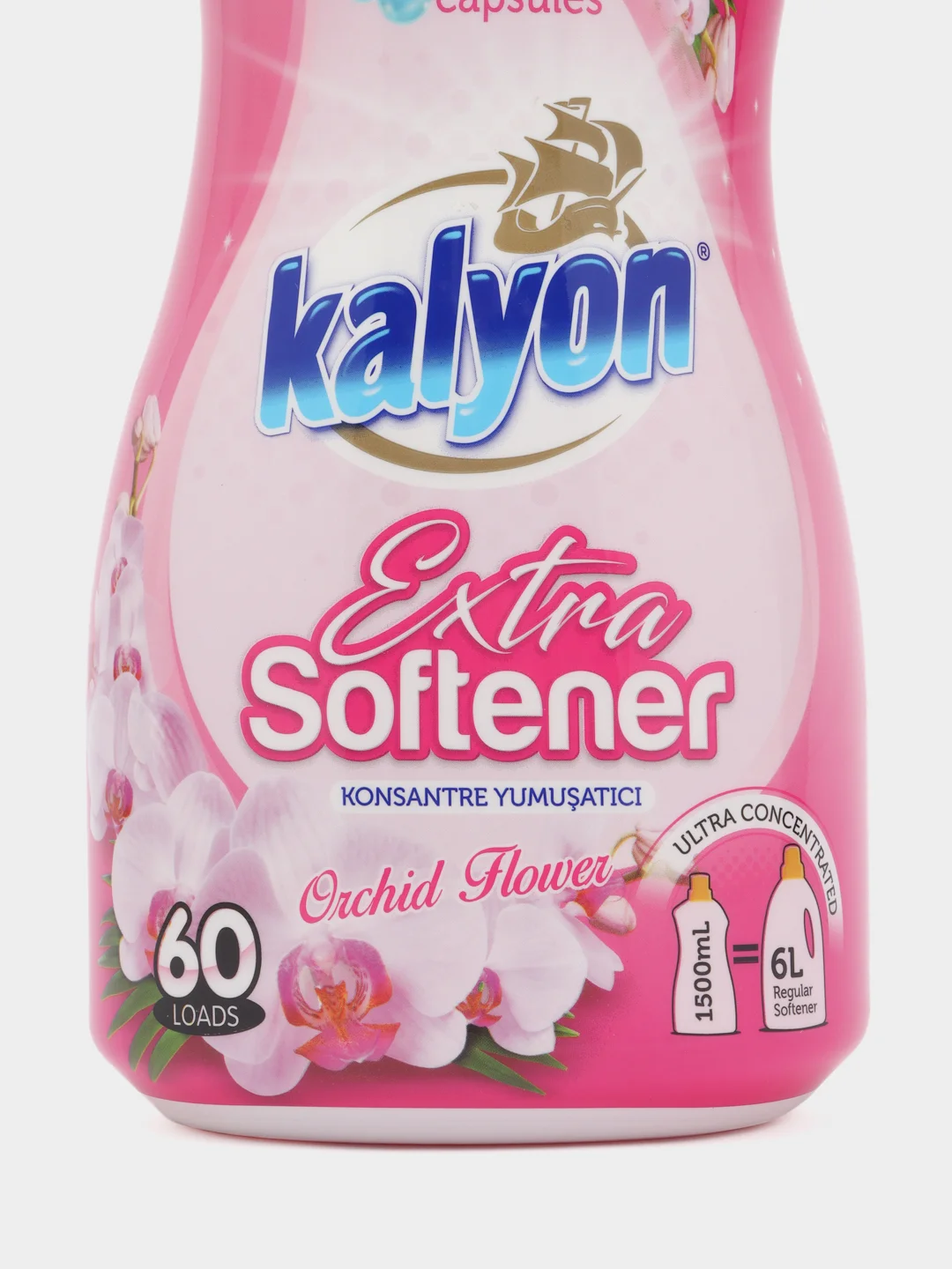 Розовый кондиционер для белья Kalyon, 1500 мл