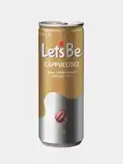 Кофейный напиток безалкогольный негазированный Lets Be Cappuccino из Кореи,240мл