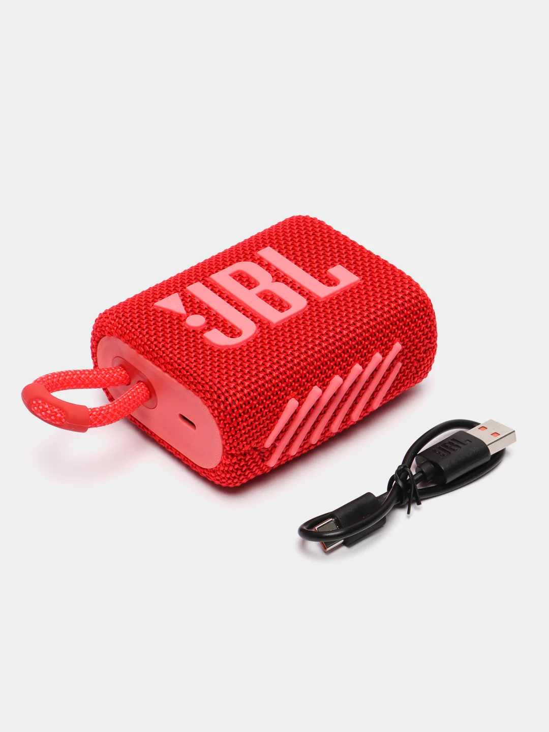 Красный портативная колонка, Bluetooth, JBL GO3