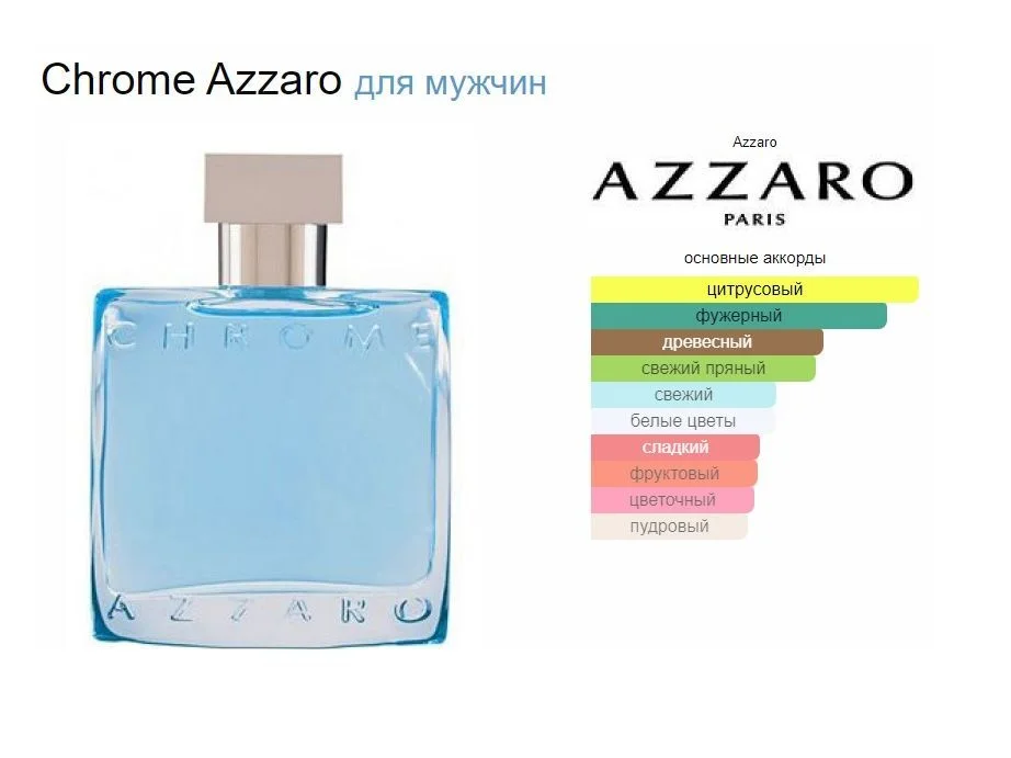 Azzaro Chrome edt
