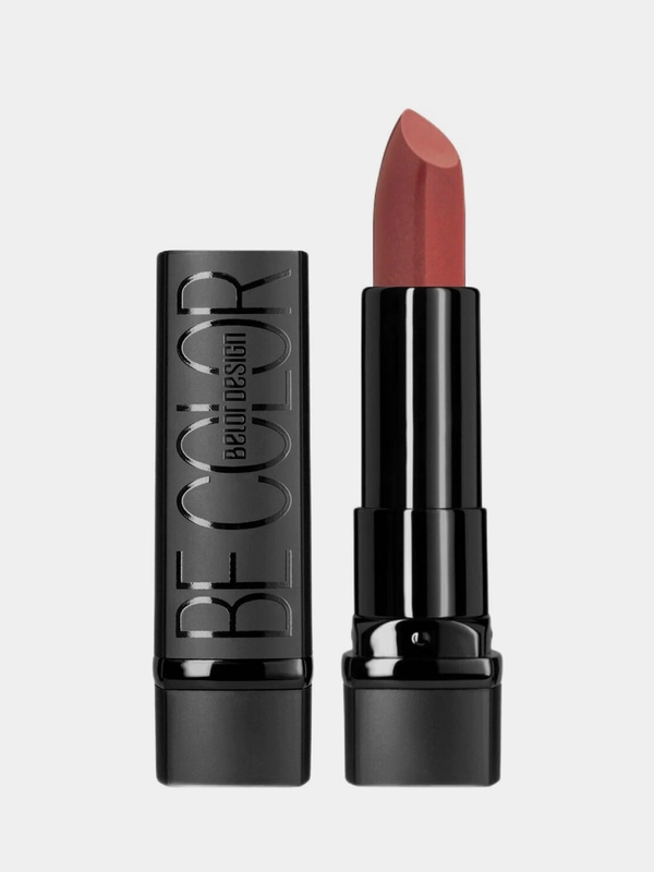 Помада губная Belor Design Be Color, тон 129 - ягодный мусс, 4.3 г