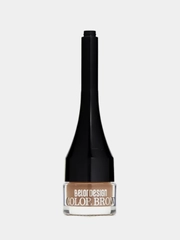 Подводка для бровей Belor Design Color Brow, тон 2 тауповый, 2 г