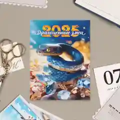 Календарь отрывной на магните 2025 (9,5*13 см)