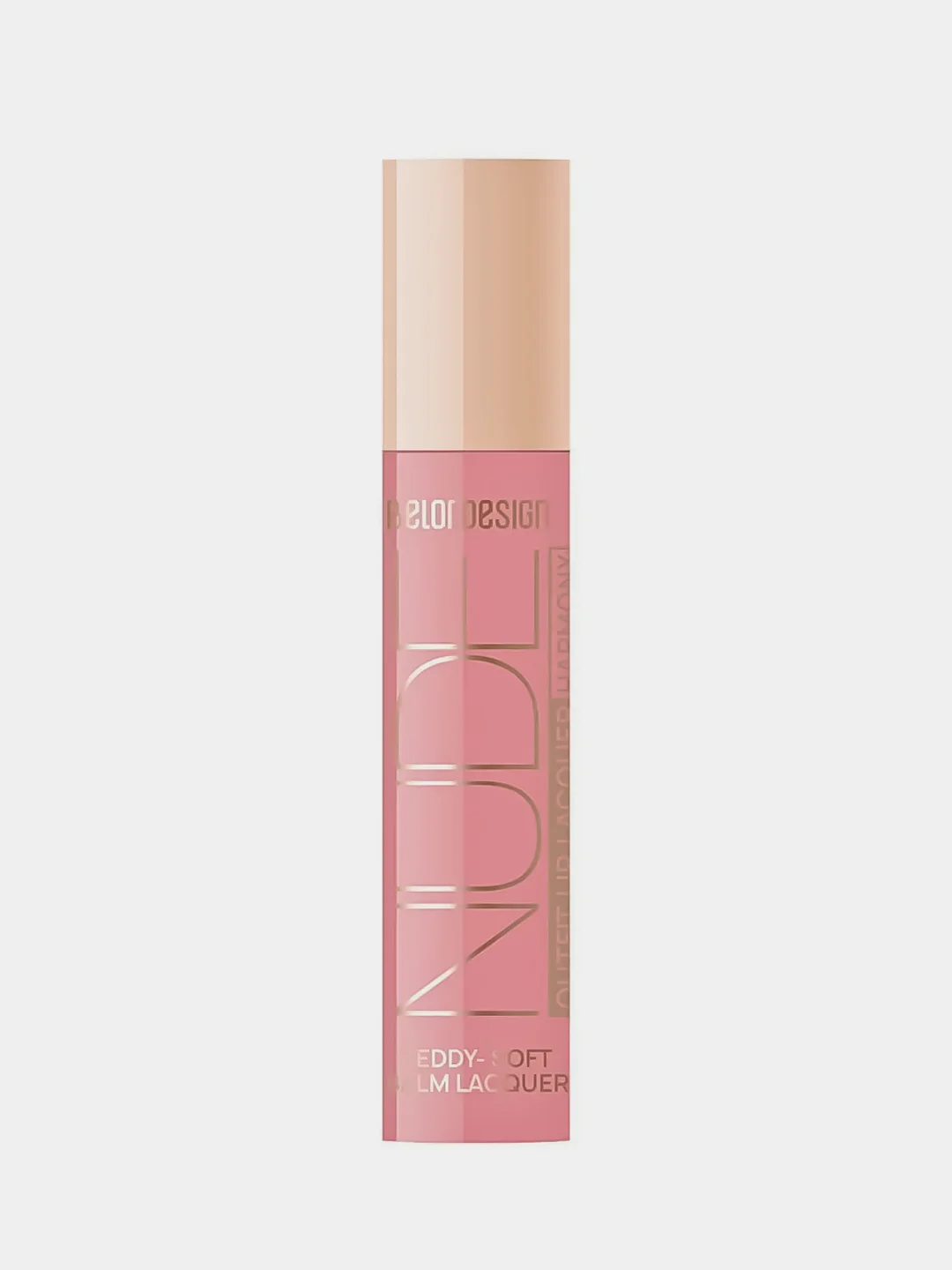 Блеск для губ лаковый Belor Design Nude Harmony Outfit Lip, тон 21 Primrose, 4,1 г