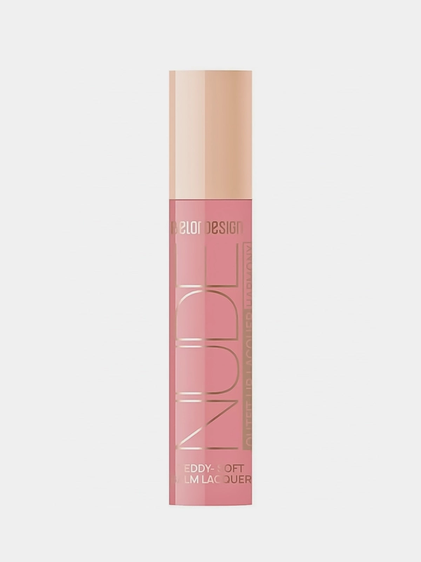 Блеск для губ лаковый Belor Design Nude Harmony Outfit Lip, тон 21 Primrose, 4,1 г