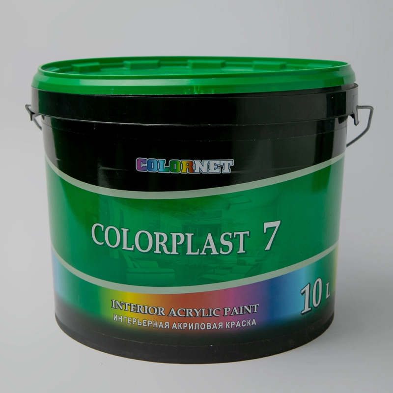 Краска для стен и потолков COLORPLAST 7, 10 л
