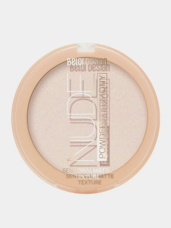 Пудра для лица Belor Desing Nude Harmony, тон 1 - light, 9 г