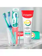 Зубная щетка Colgate 360 Чистота всей полости рта, антибактериальная, средней жесткости