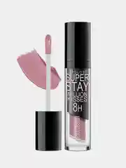 Блеск для губ Belor Design Million kisses, супер стойкий, тон 211 - розовый тауп, 4.8 г