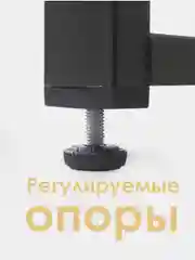 Синий стол компьютерный игровой