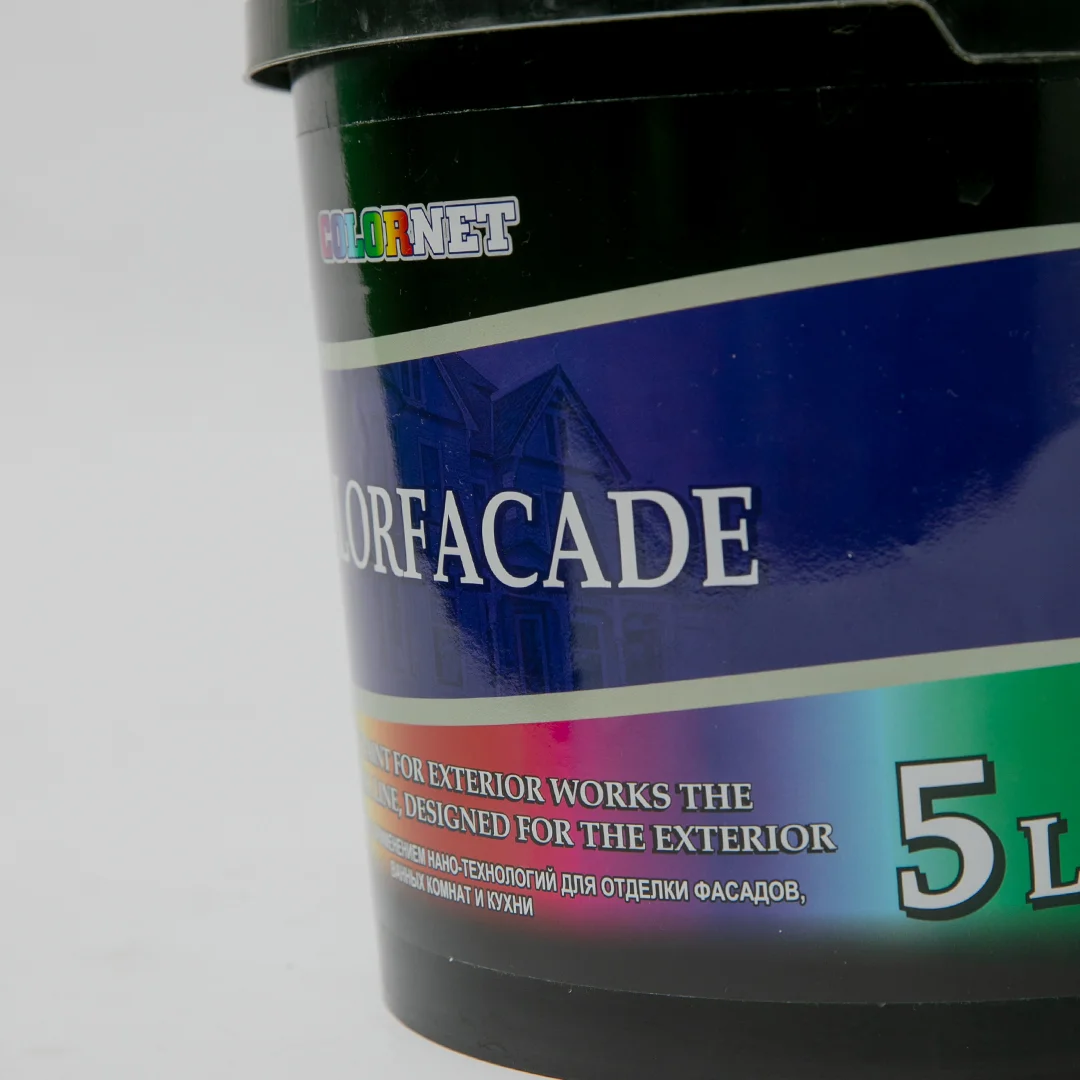 Акриловая краска для фасадов COLORFASADE, 5 л