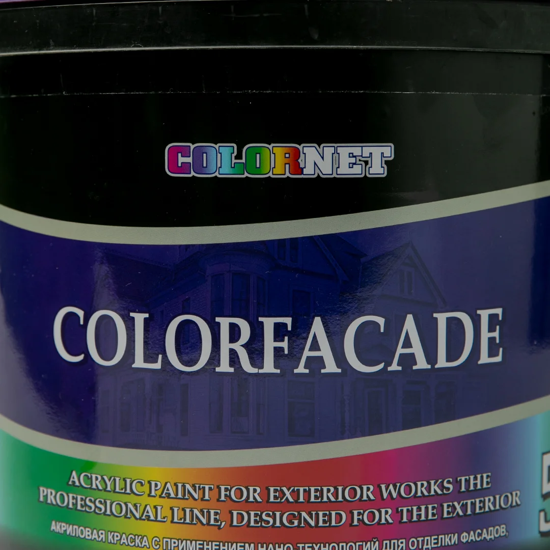 Акриловая краска для фасадов COLORFASADE, 5 л