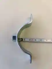 Серый хомут крепления для труб ZN d 1 1/2" - 38.1 мм (2 шт)
