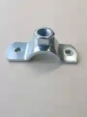 Бежевый хомут крепления для труб ZN d 3/4" - 19.00 мм (2 шт)