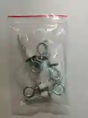 Серый дюбель с кольцом 9X40 (20 шт)