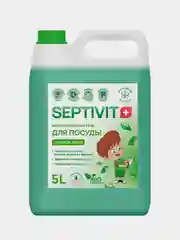 Гель для посуды SEPTIVIT "Алоэ", 5 л