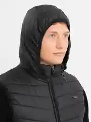Тёмно-серый демисезонный жилет мужской