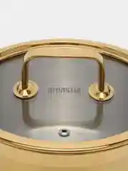 Кастрюля с крышкой DeNASTIA 2,5л, нержавеющая сталь с PVD покрытием