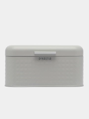 Хлебница DeNASTIA 30,5x20x15,5см, сталь, цвет серый