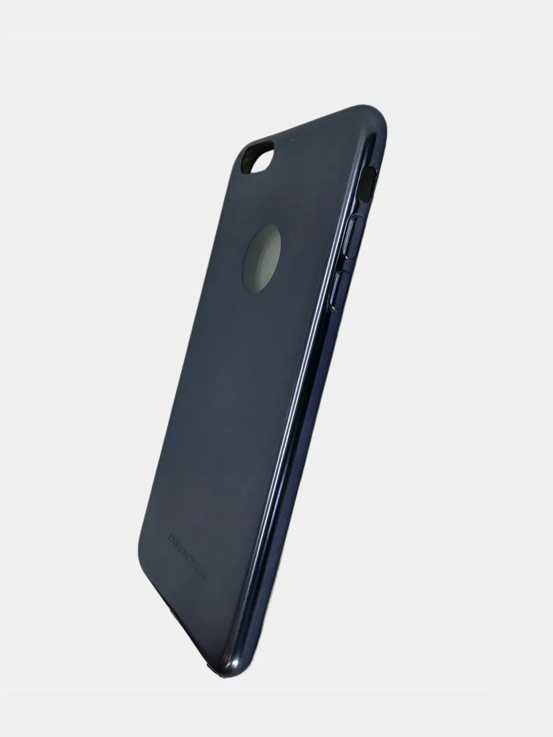 Тёмно-серый чехол силиконовый для iPhone 6 Plus / 6S Plus / 6+ / 6S+